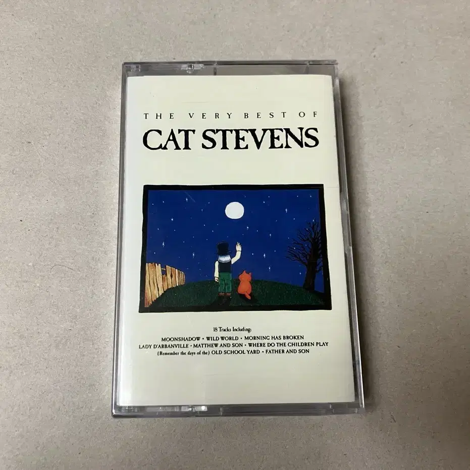 캣 스티븐스 Cat Stevens 베스트 포크음악 미개봉 카세트 테이프