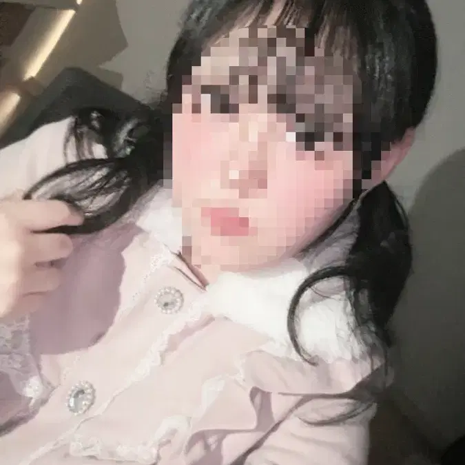 디어마이러브 디마럽 레이스 프린세스 코트 베이비 핑크 양산형 지뢰계