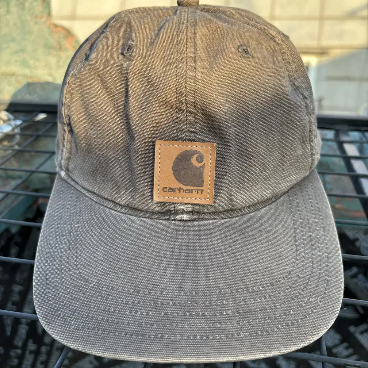 Carhartt 칼하트 오데사 빈티지 그레이 볼캡