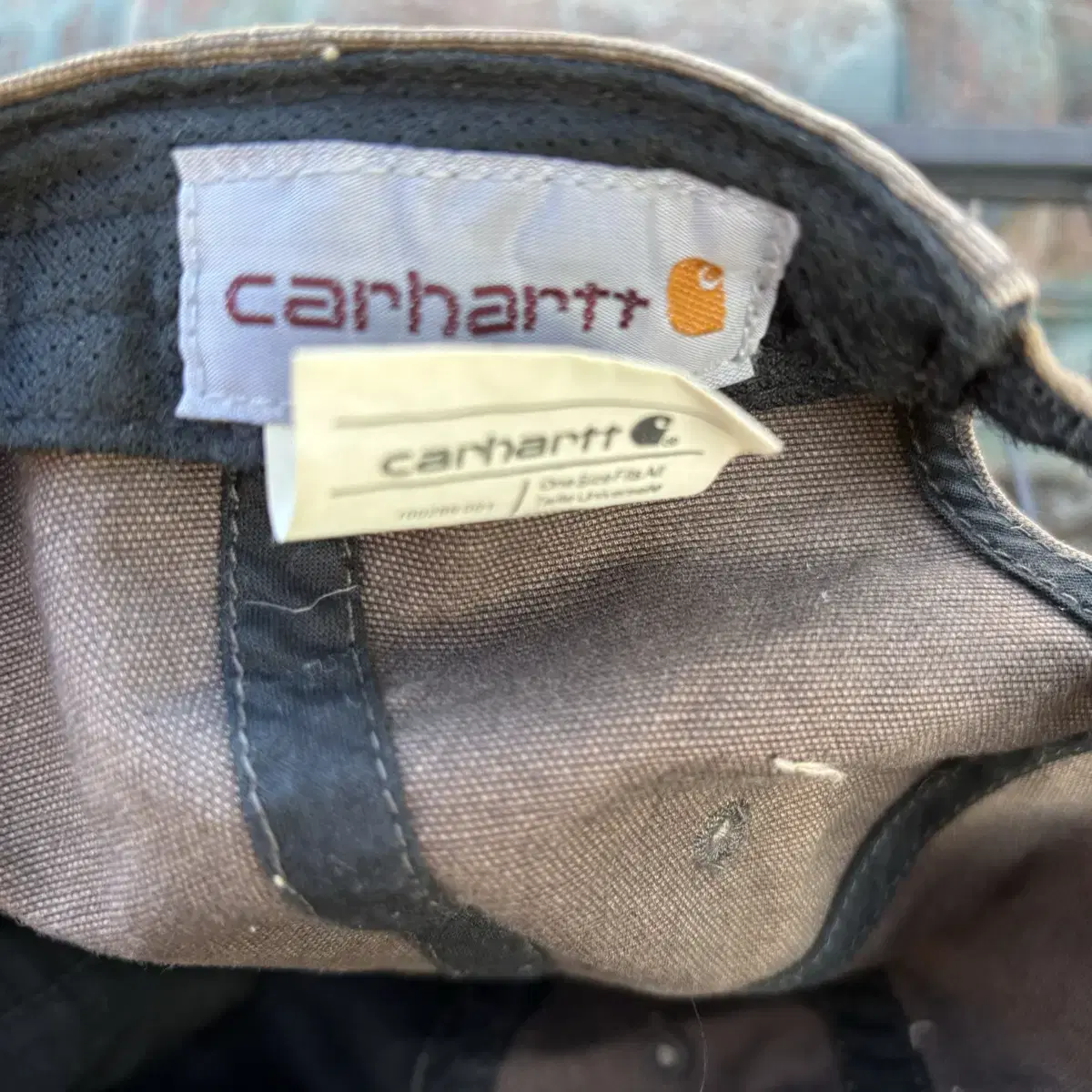 Carhartt 칼하트 오데사 빈티지 그레이 볼캡