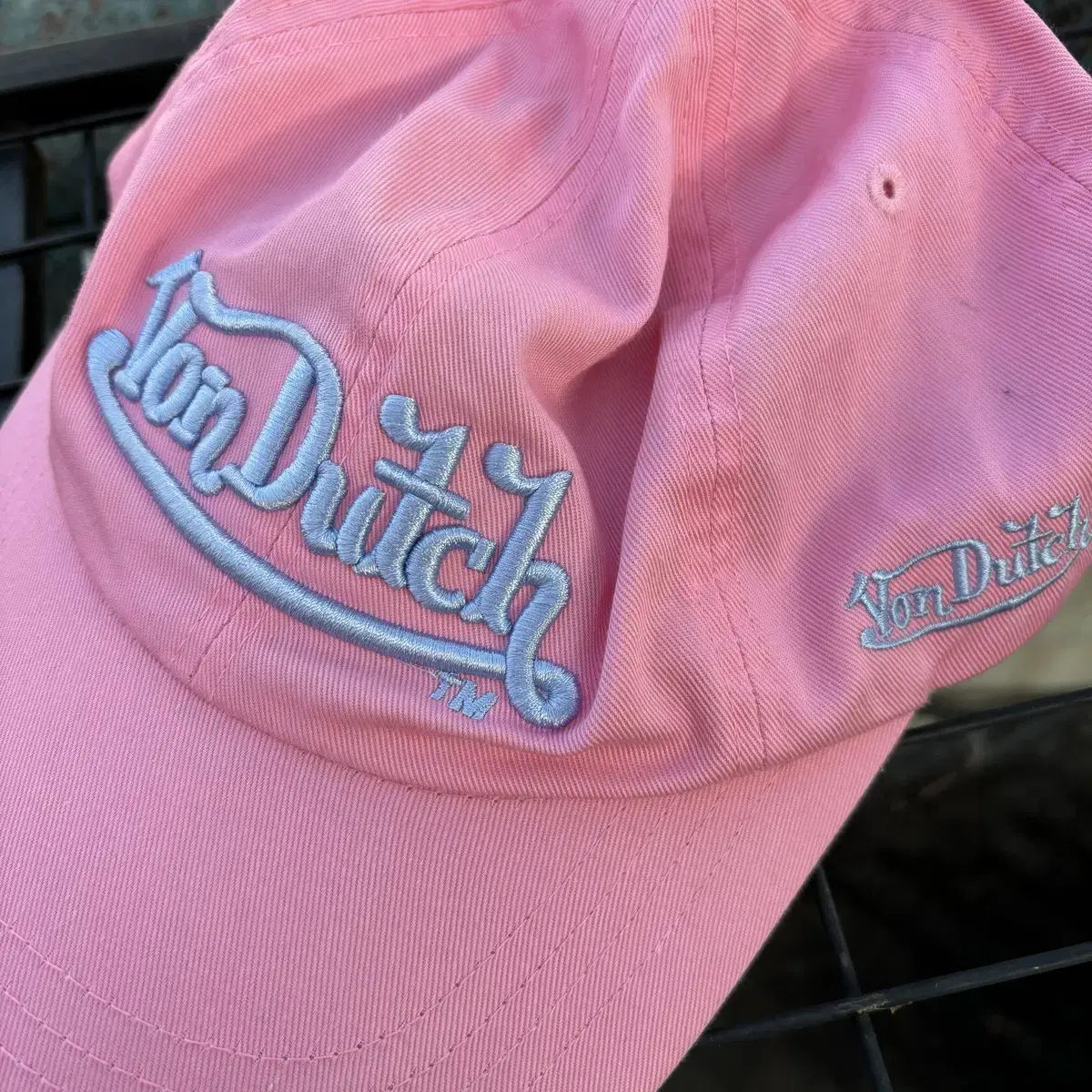 Von Dutch 본더치 Y2K 핑크 볼캡