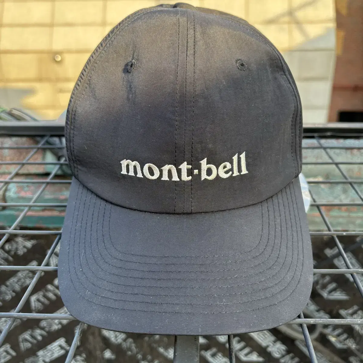 Montbell 몽벨 나일론 블랙 볼캡