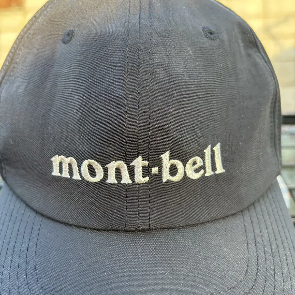 Montbell 몽벨 나일론 블랙 볼캡