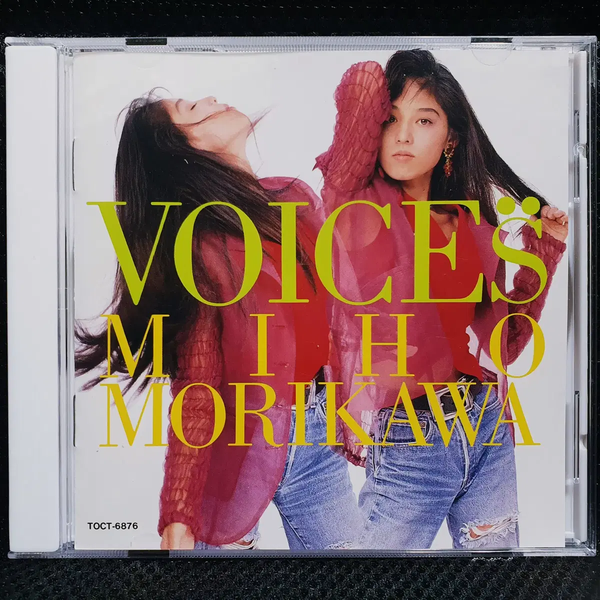 모리카와 미호 92년 베스트 앨범 VOICES CD