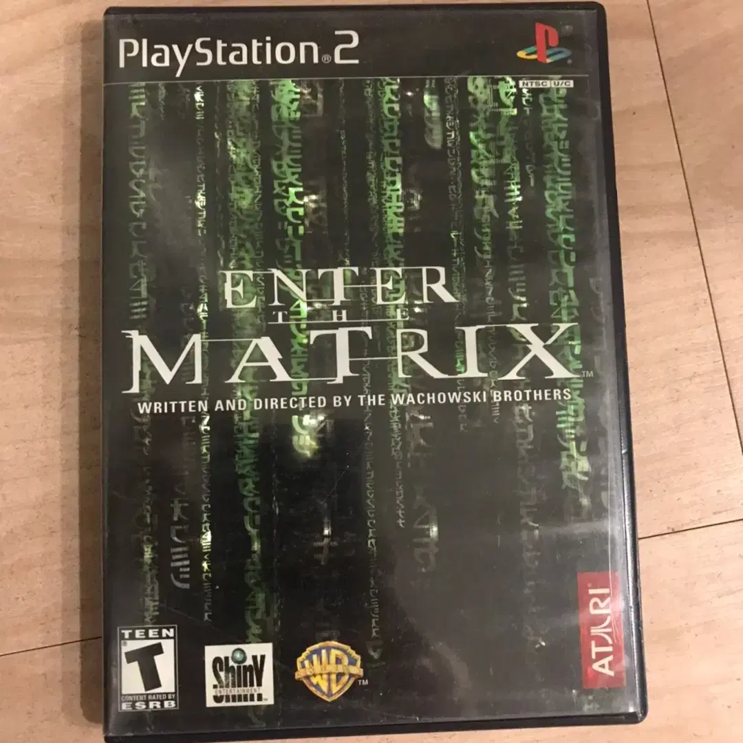 PS2/플스2 엔터 더 매트릭스 북미판