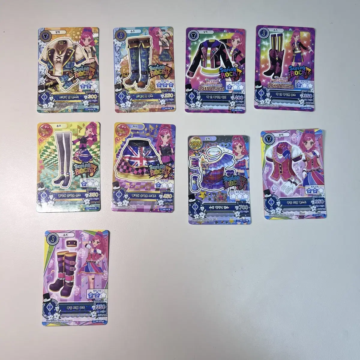 I.M. Star Aikatsu kard 1st and 2nd Serra Pieces