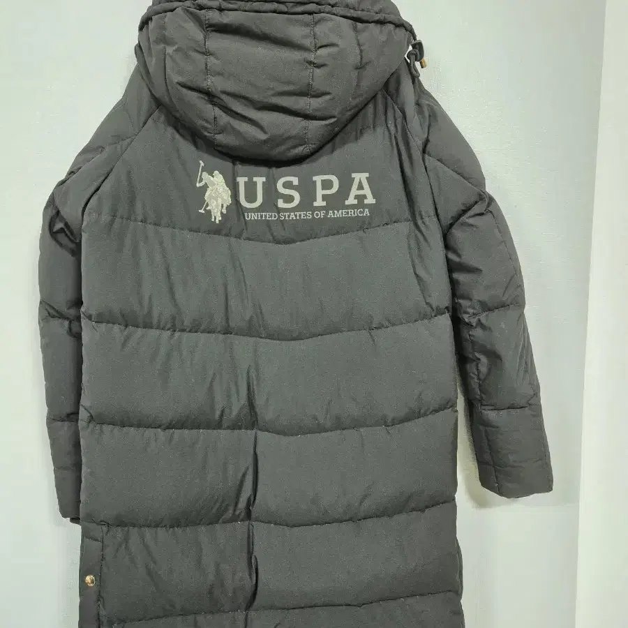 USPA 폴로 다운 롱패딩 95