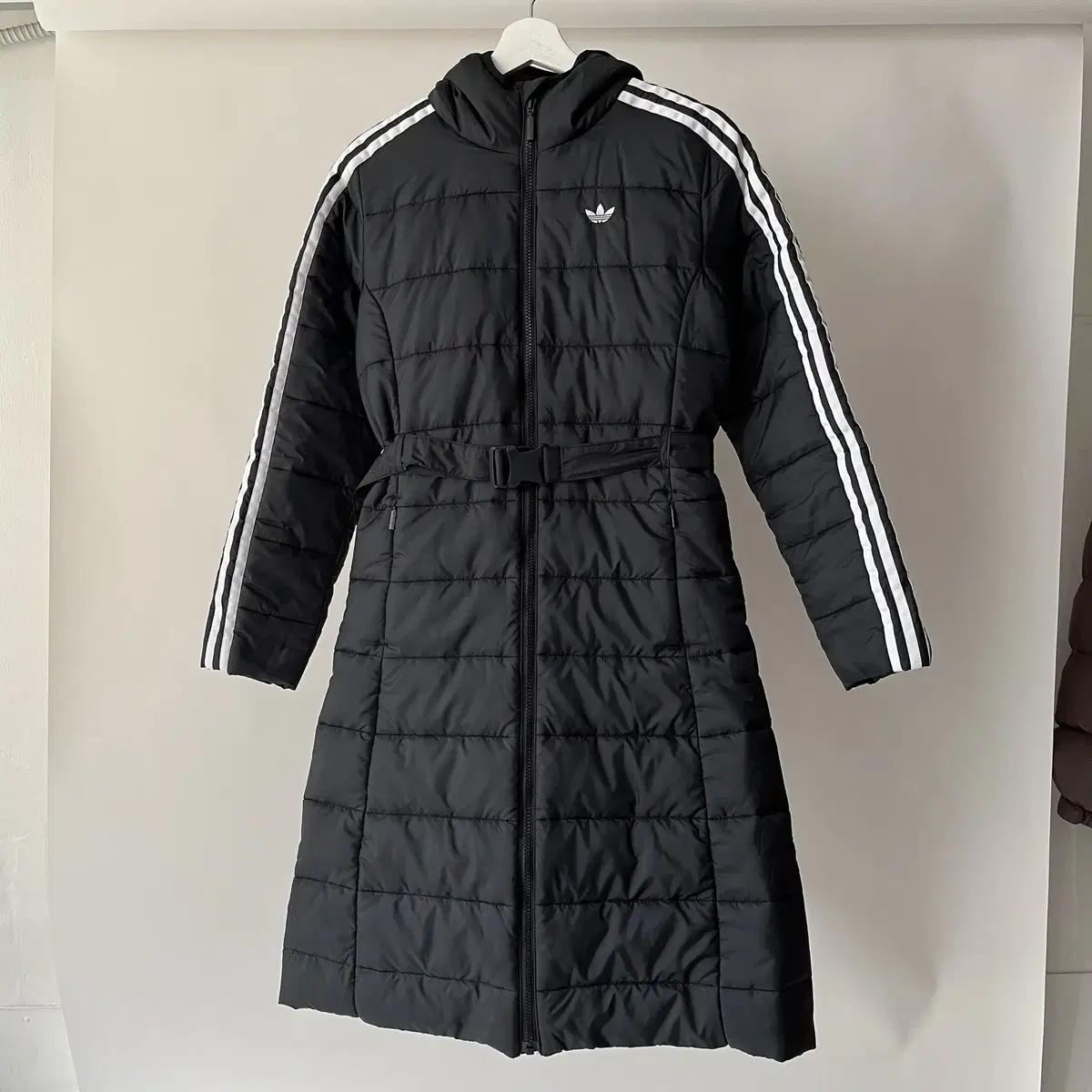 ADIDAS Hooded Premium Long Slim Coat