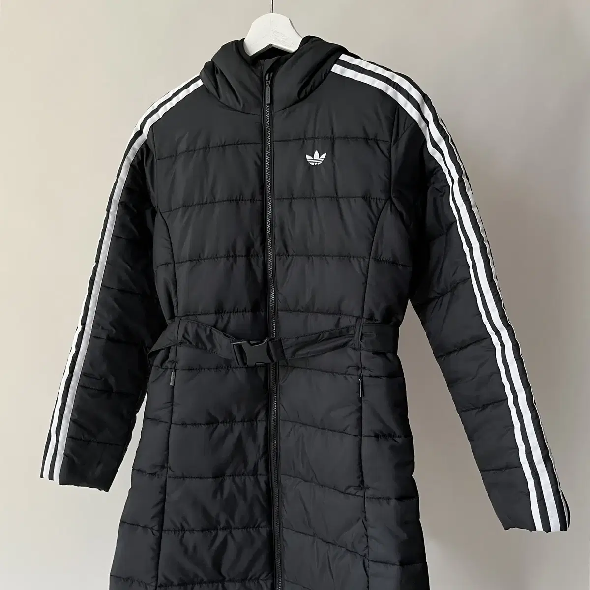 ADIDAS Hooded Premium Long Slim Coat