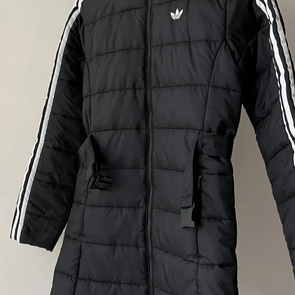 ADIDAS Hooded Premium Long Slim Coat