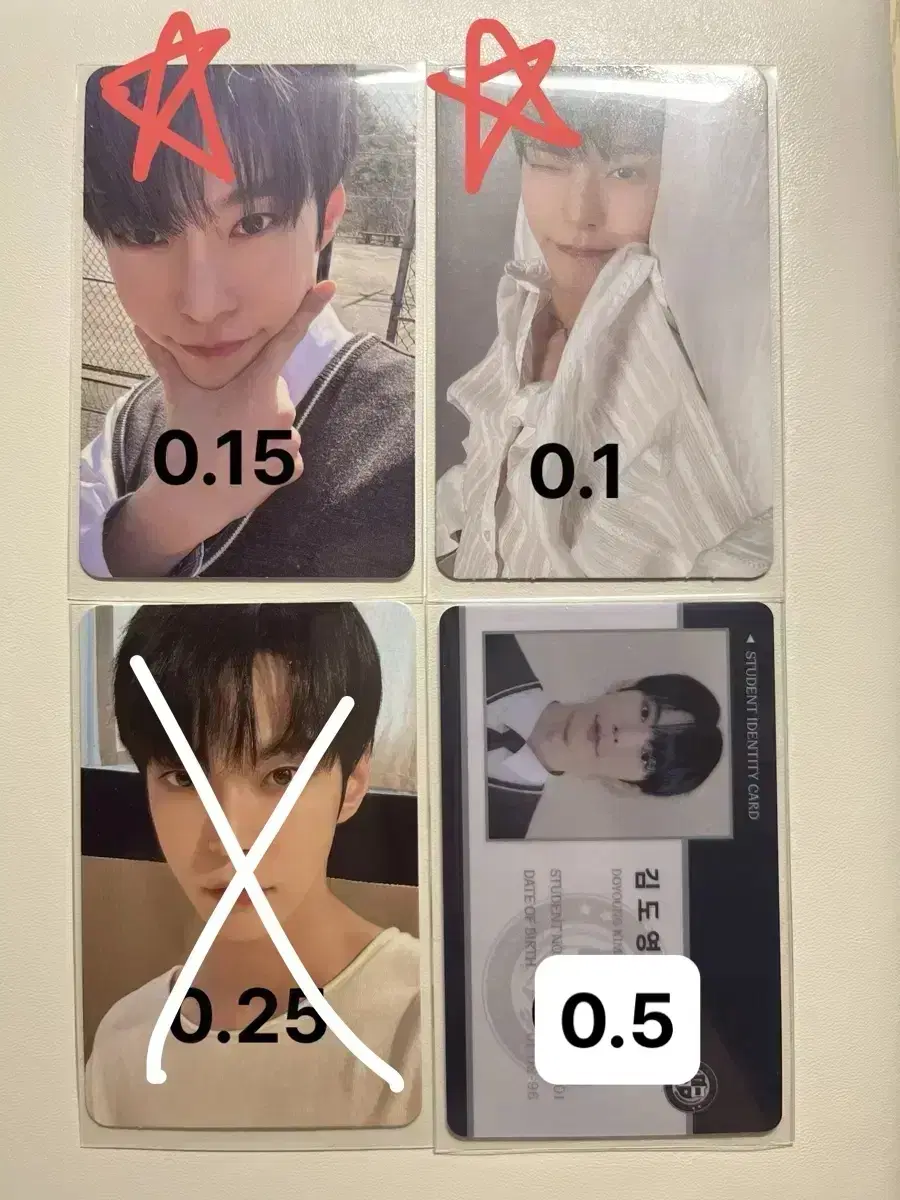 [Quick sale] Perfume doyoung photocard bulk wts photobook Mini Box TC