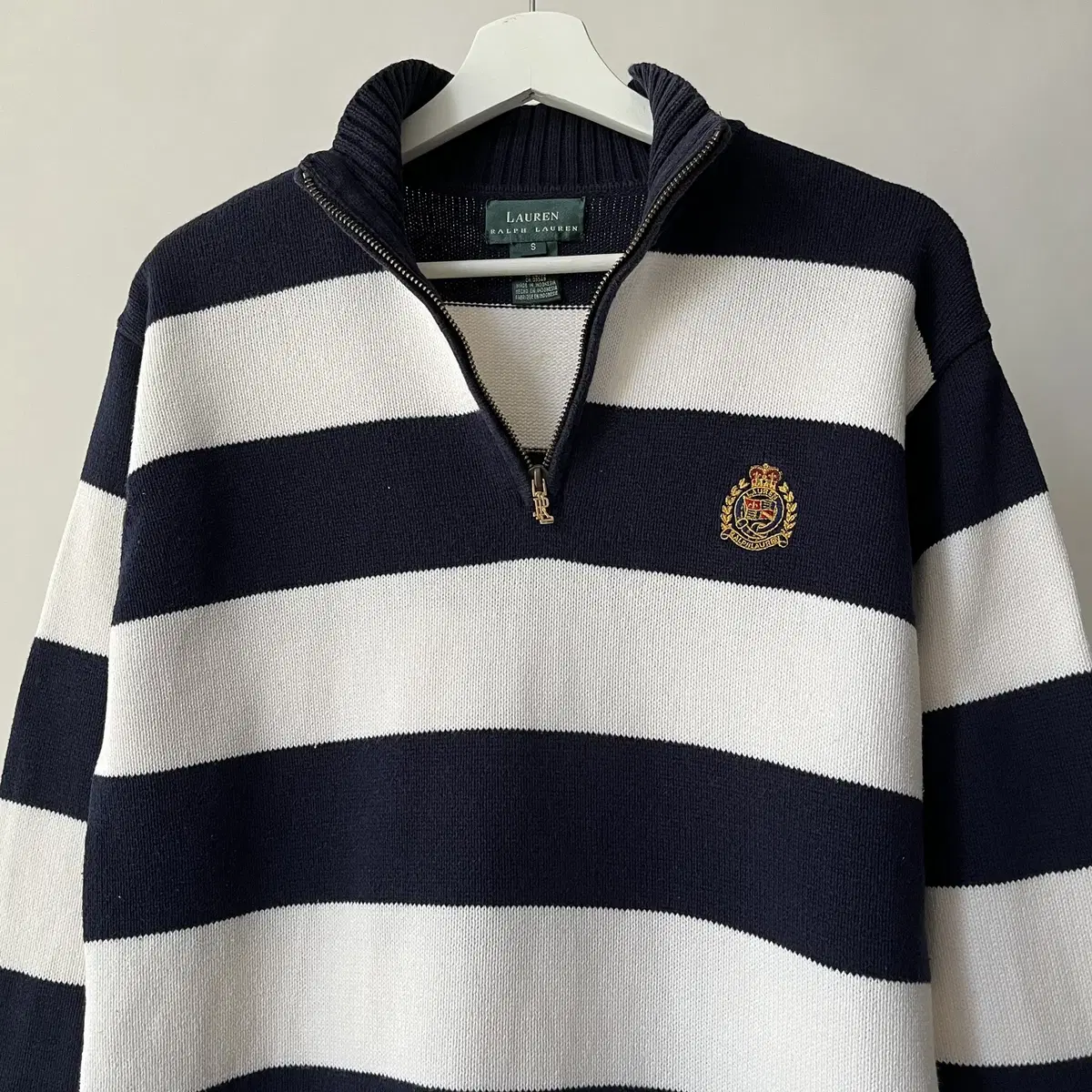 POLO RALPH LAUREN GoldCrown Logo 1/4 풀오버