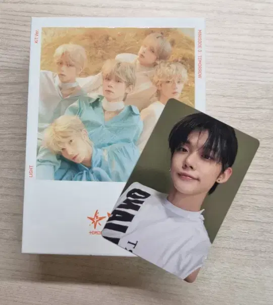 txt yeonjun kit version photocard wts