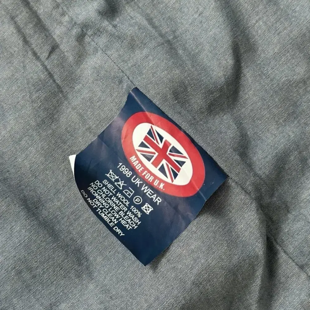 해리스트위드 패치워크 파카 (*England made)