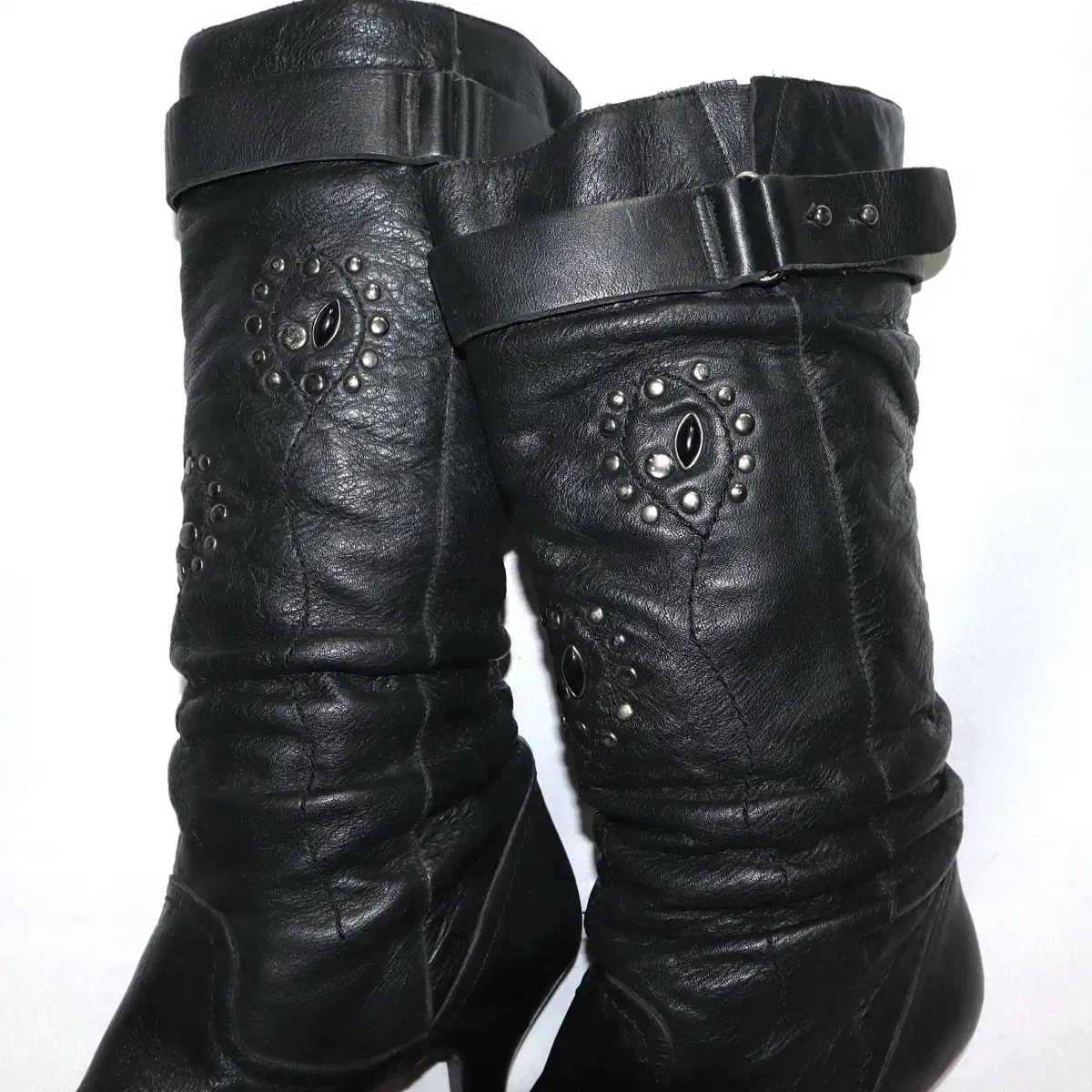 Fairy stud gemstone boots