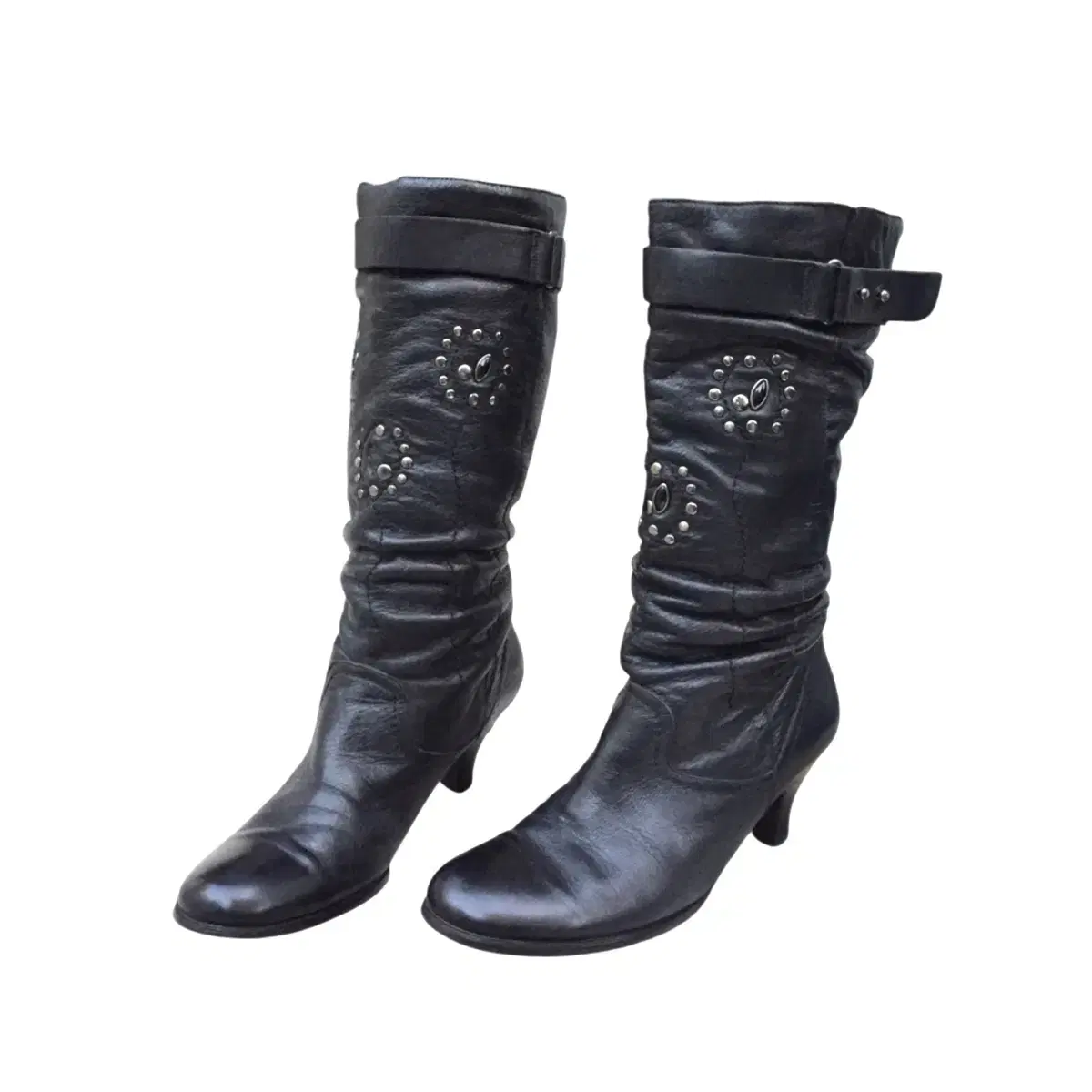 Fairy stud gemstone boots