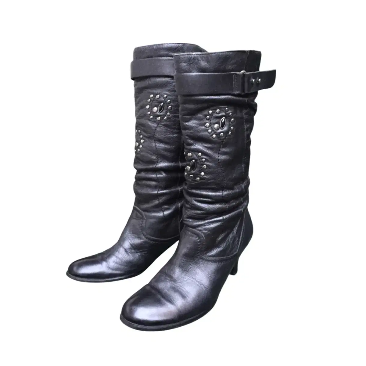 Fairy stud gemstone boots