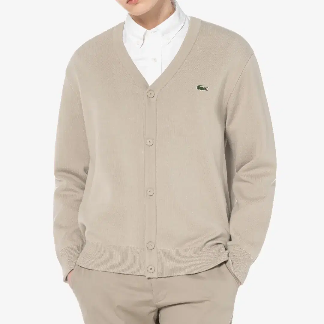 Lacoste 라코스테 매장판 정품 면가디건 새제품 105