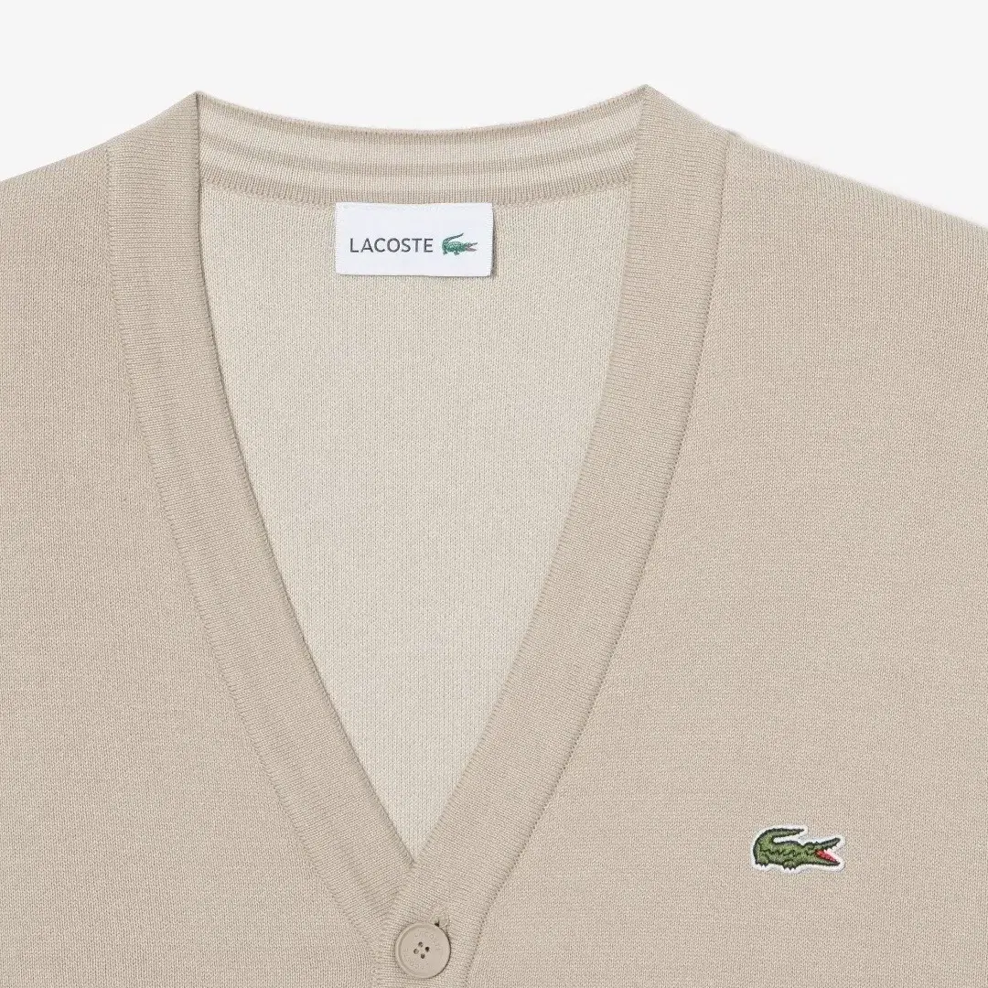 Lacoste 라코스테 매장판 정품 면가디건 새제품 105