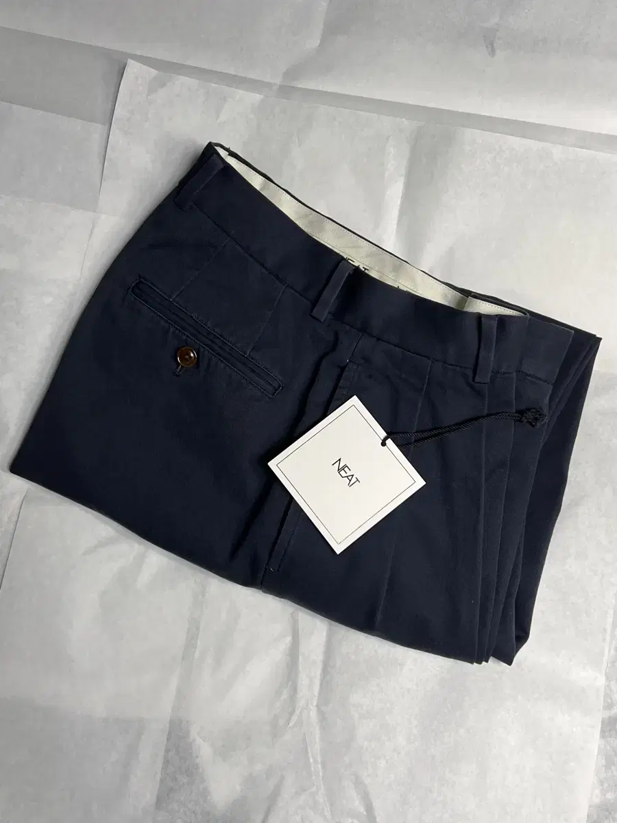 [44] NEAT TOKYO 니트 도쿄 neat 치노 navy