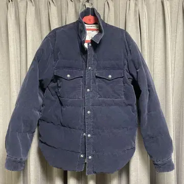 REMI RELIEF x 빔즈 PLUS 다운 셔츠 L사이즈 네이비