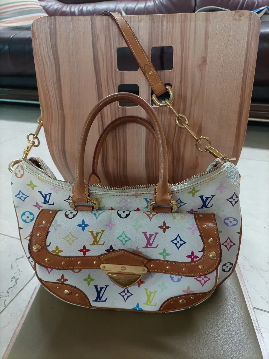 Louis Vuitton White Multi Rita