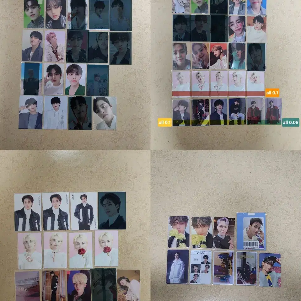 세븐틴 포토카드 판매합니다 SVT Photocard Sell