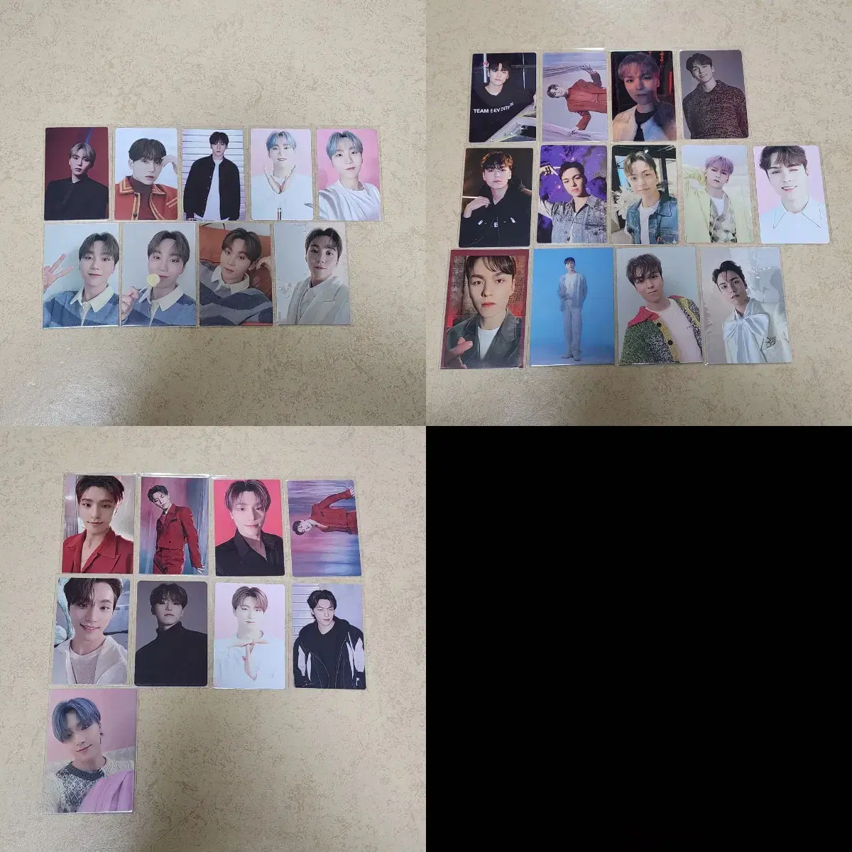 세븐틴 포토카드 판매합니다 SVT Photocard Sell