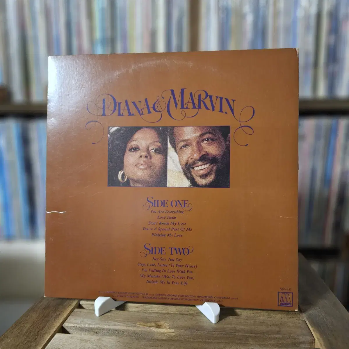 (미국반) Diana Ross & Marvin Gaye LP