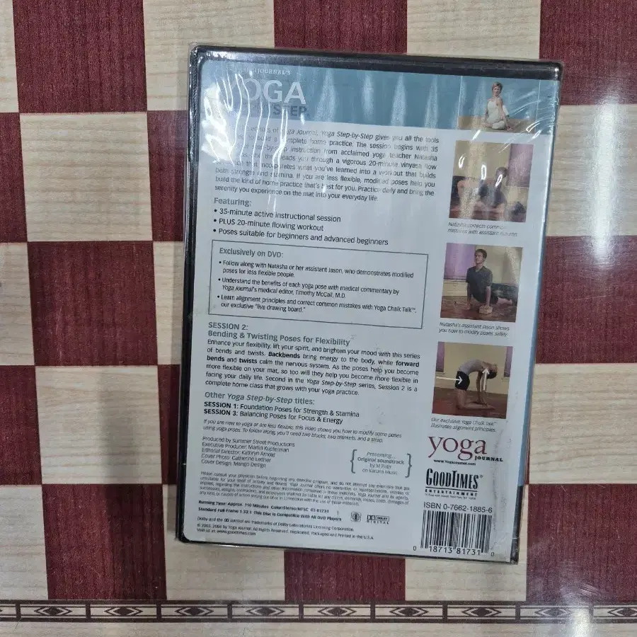 요가DVD  미개봉실사진12장참조