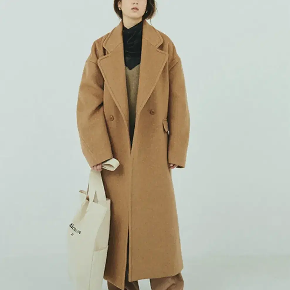 벤시몽 OVERSIZED DOUBLE WOOL COAT