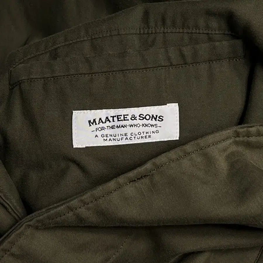 [2] 21AW MAATEE&SONS 마티앤선즈 아미 자켓