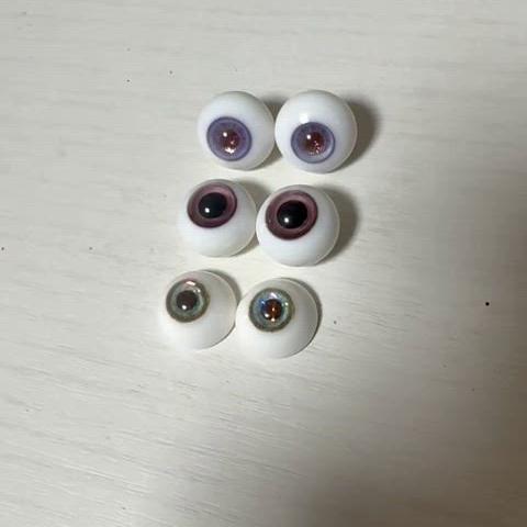 14mm usd 구체관절인형 레진 글라스 안구