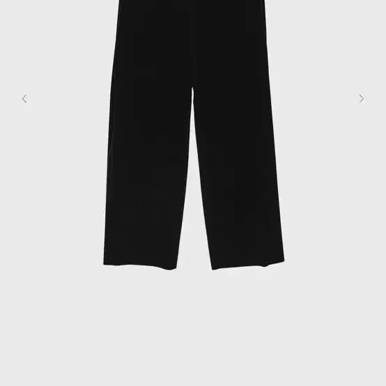 버뮬라 CURVED TWILL PANTS (BLACK)