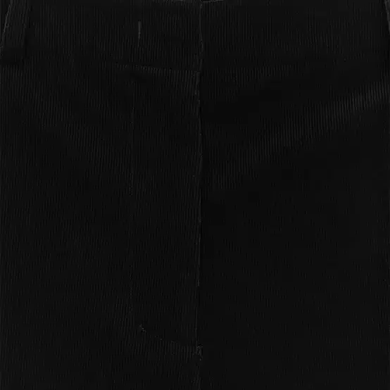 버뮬라 CURVED TWILL PANTS (BLACK)