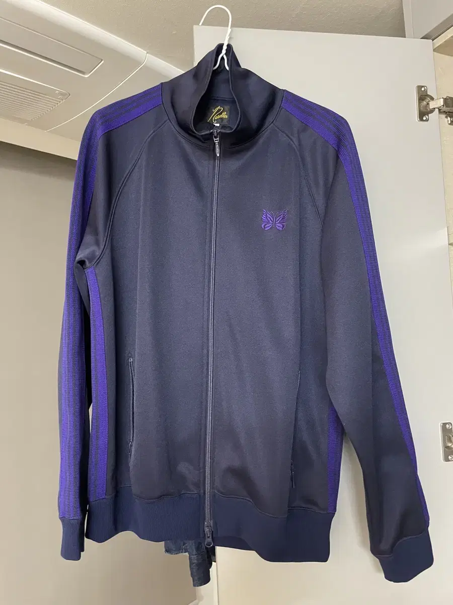 Needles track jacket Navy purple Needles