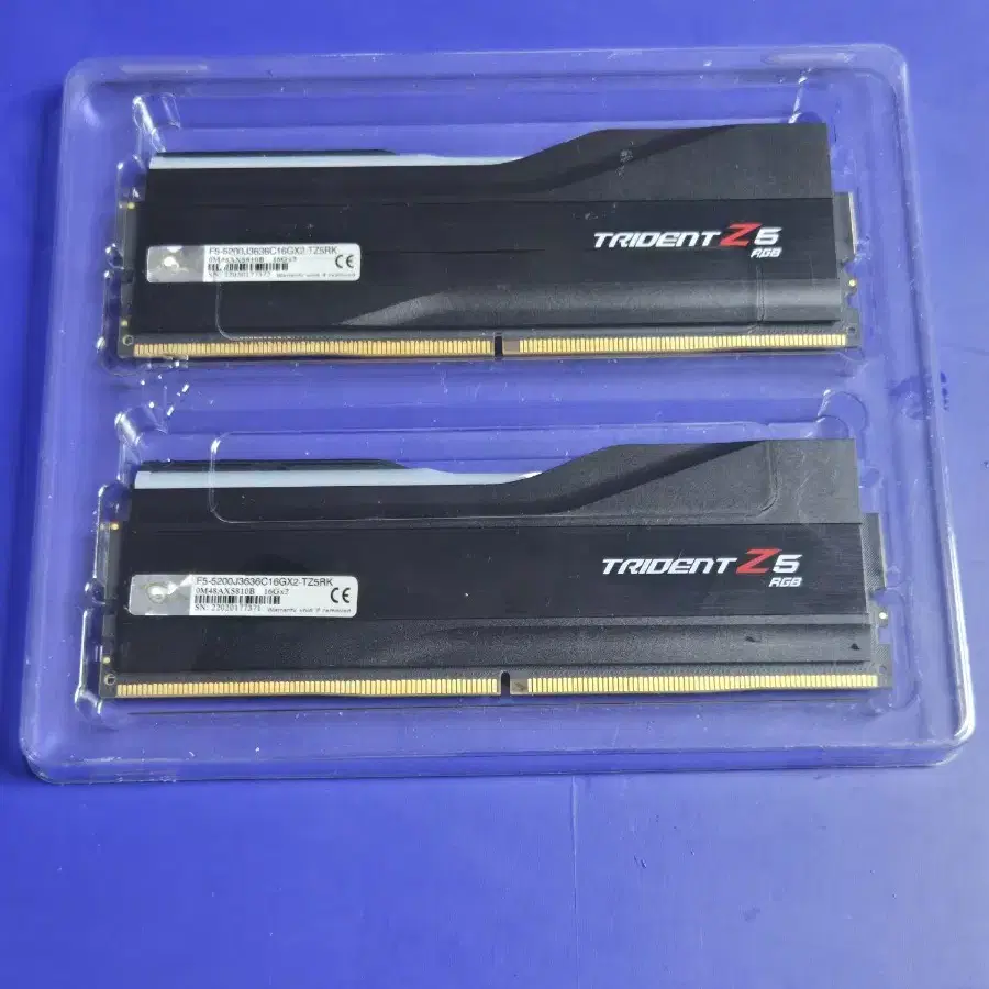 지스킬 Trident Z RGB 32GB (16GB x 2) DDR5 램