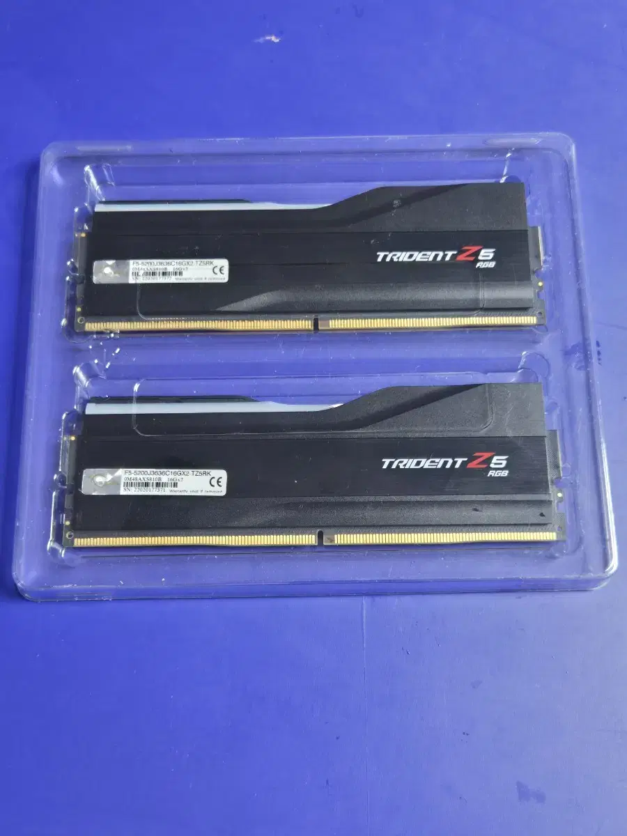 지스킬 Trident Z RGB 32GB (16GB x 2) DDR5 램