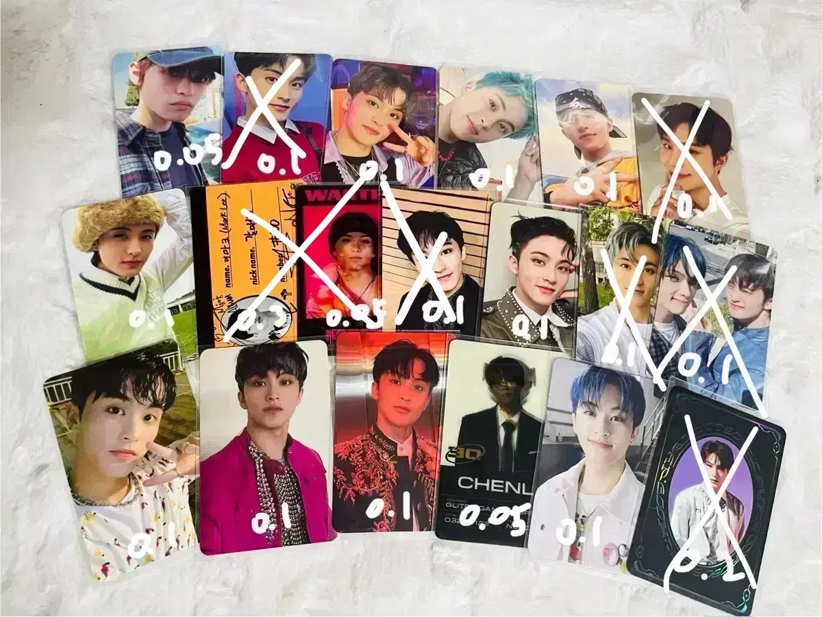 nct dream 127 photocard sell mark renjun jeno haechan jaemin chenle jisung