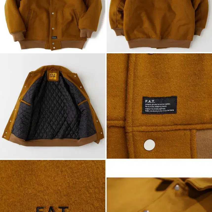 FAT TOKYO 팻도쿄 24AW WOOPERS 블루종 점퍼 점보/XL