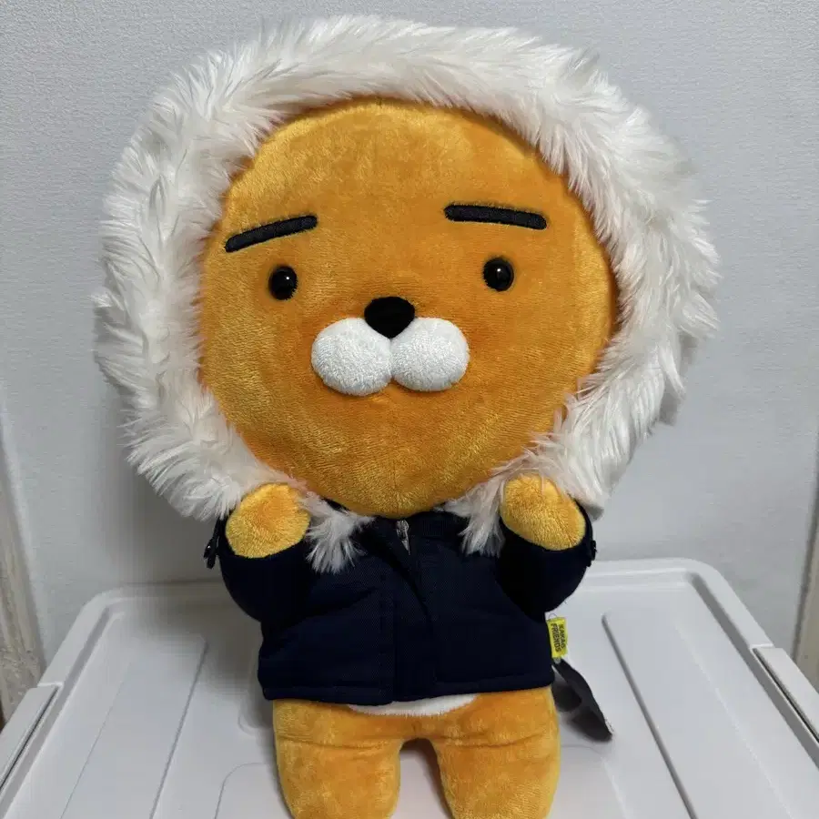 라이언 패딩 윈터 인형 45cm 25000