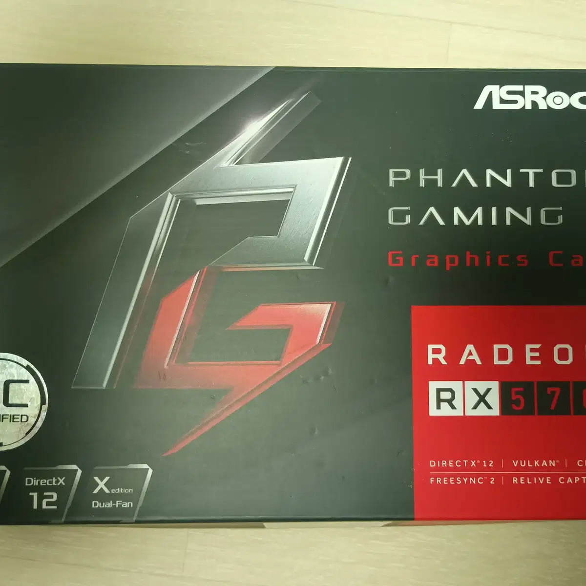 AMD 라데온 RX 570 8GB ASRock 에즈윈 택포