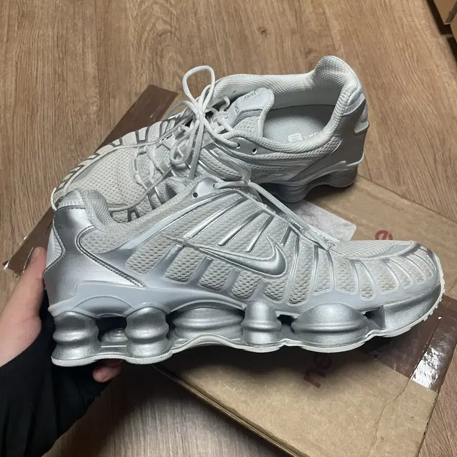 Nike shox TL (w) 280 나이키 샥스 메탈릭실버