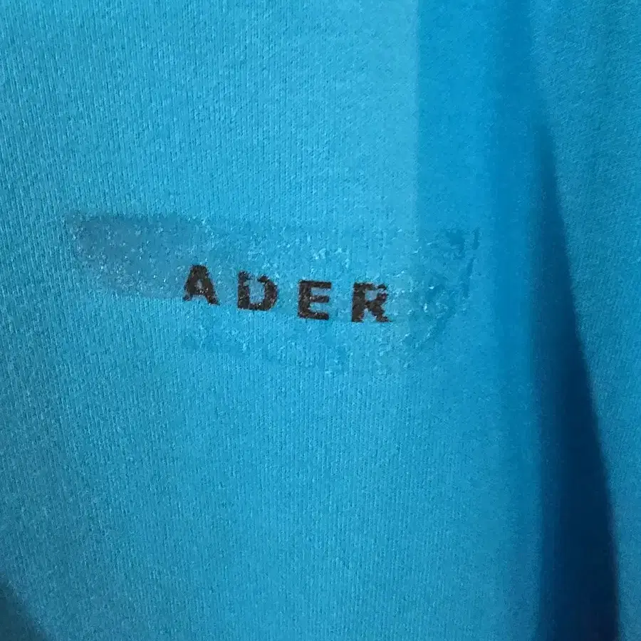 ADER 오버핏 맨투맨