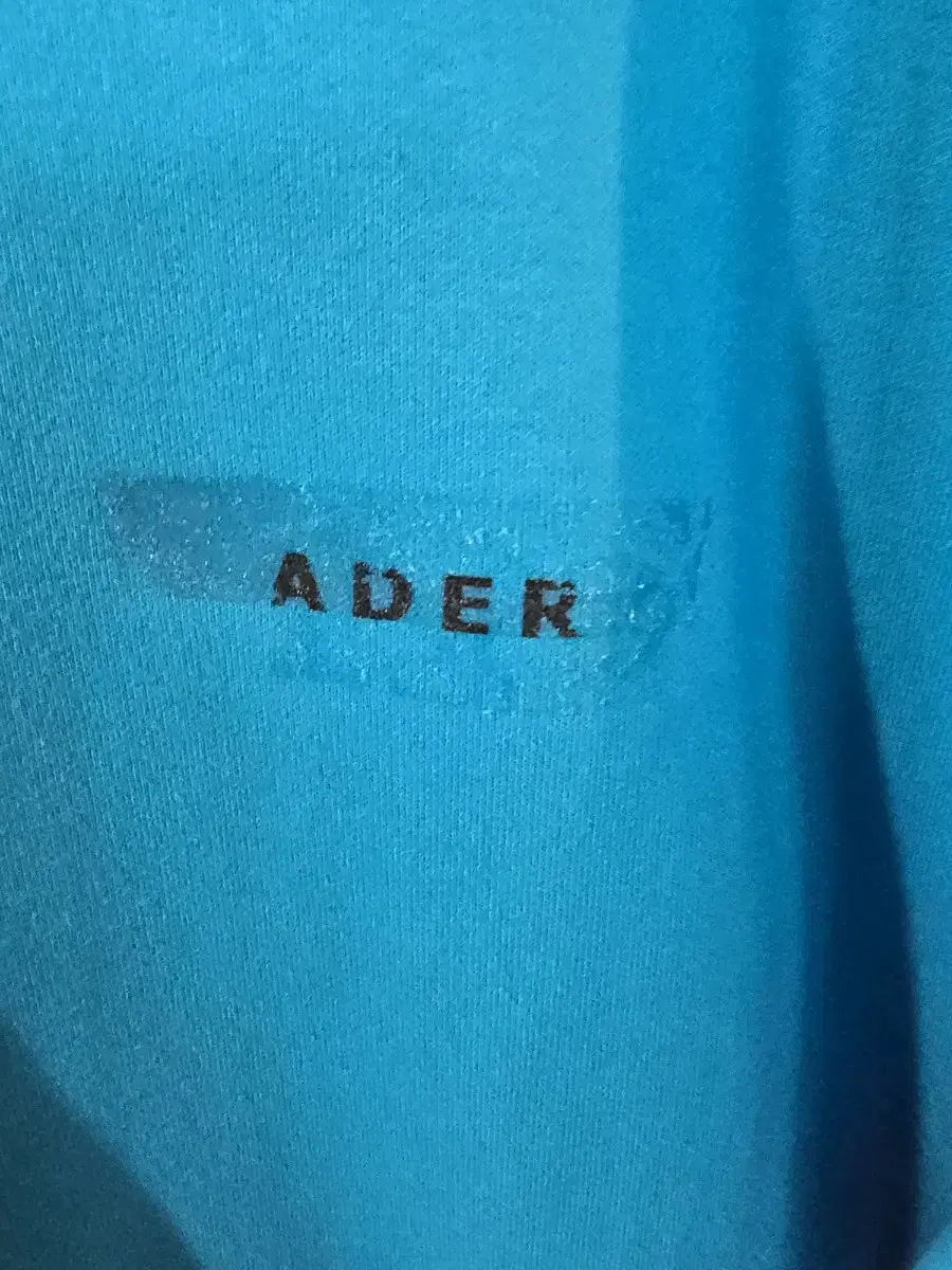 ADER 오버핏 맨투맨