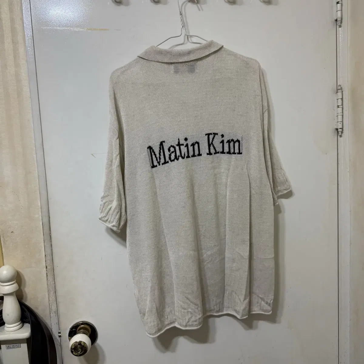 MATIN KIM 마뗑킴 남자 반팔니트