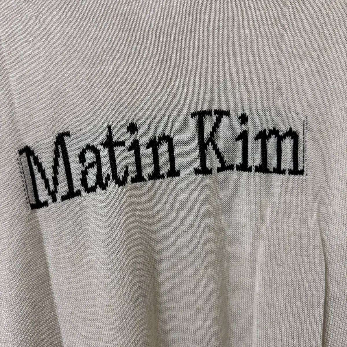 MATIN KIM 마뗑킴 남자 반팔니트