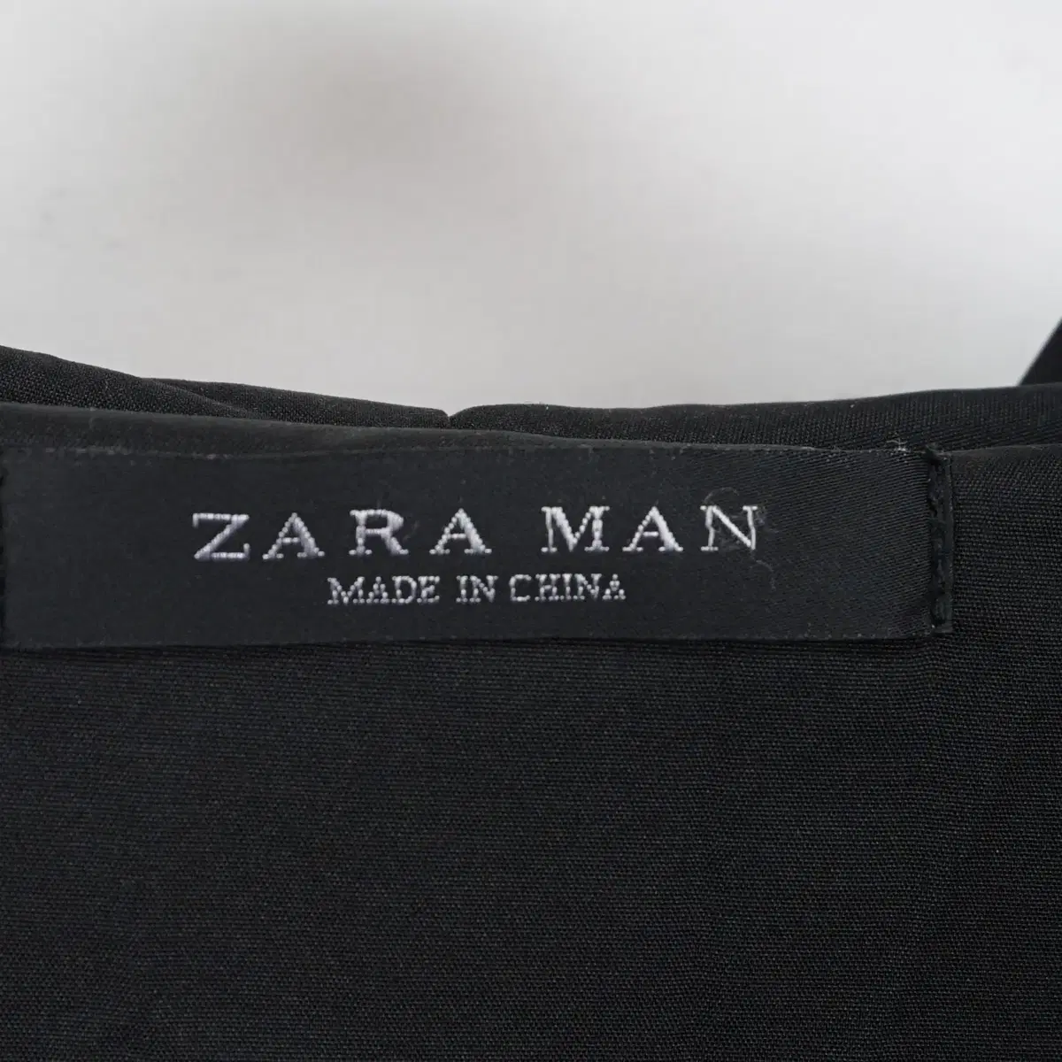 자라 Zara 남성 비대칭 모혼방 후드 코트 XL