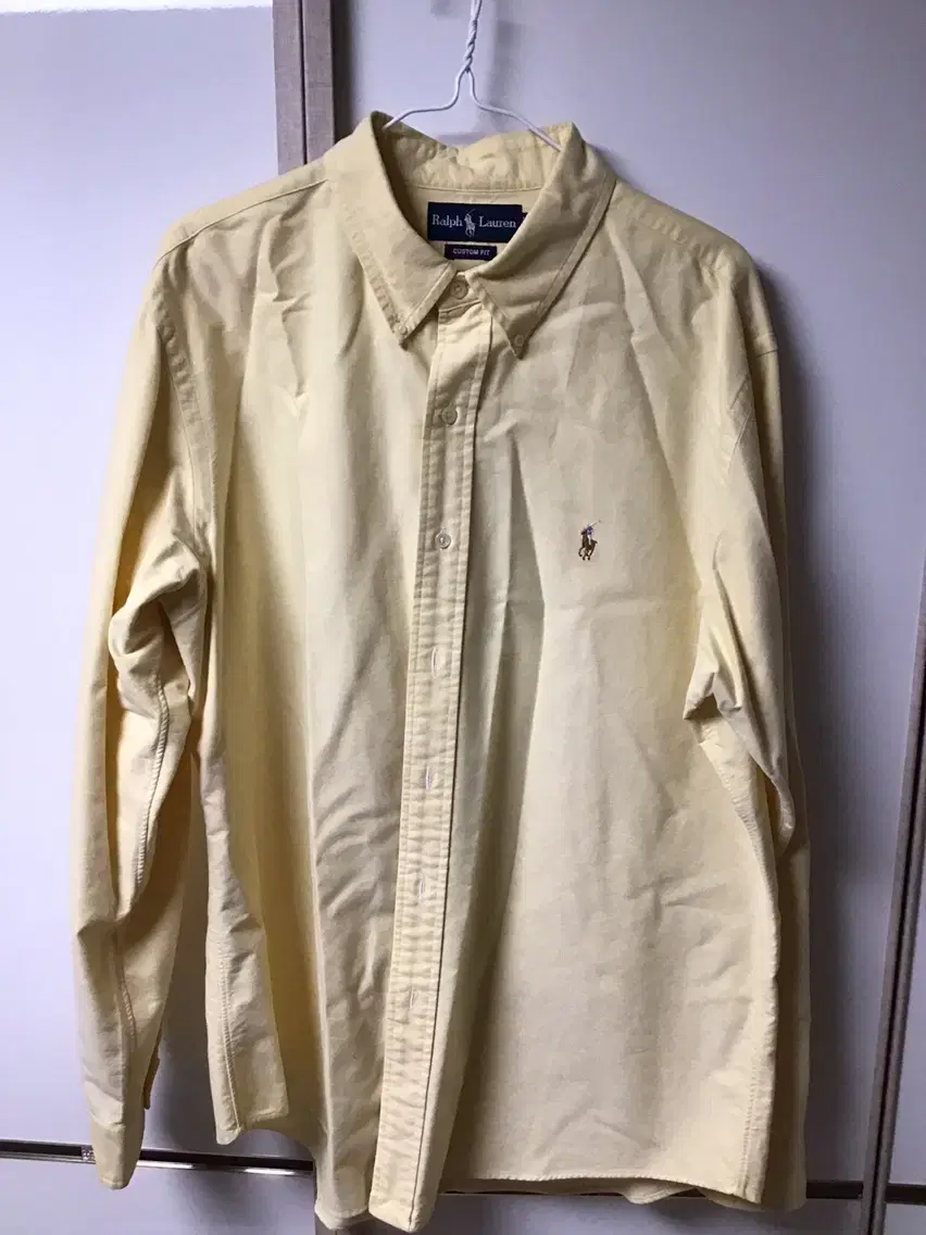 Vintage Polo Shirt Yellow