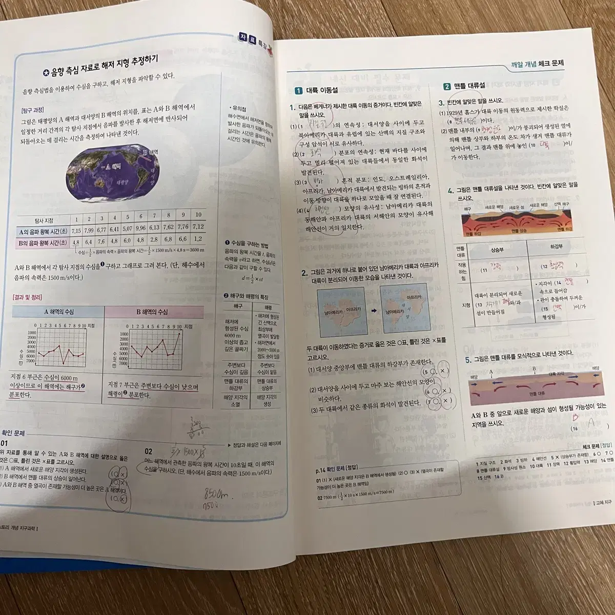 자이스토리 개념 지구과학1 판매